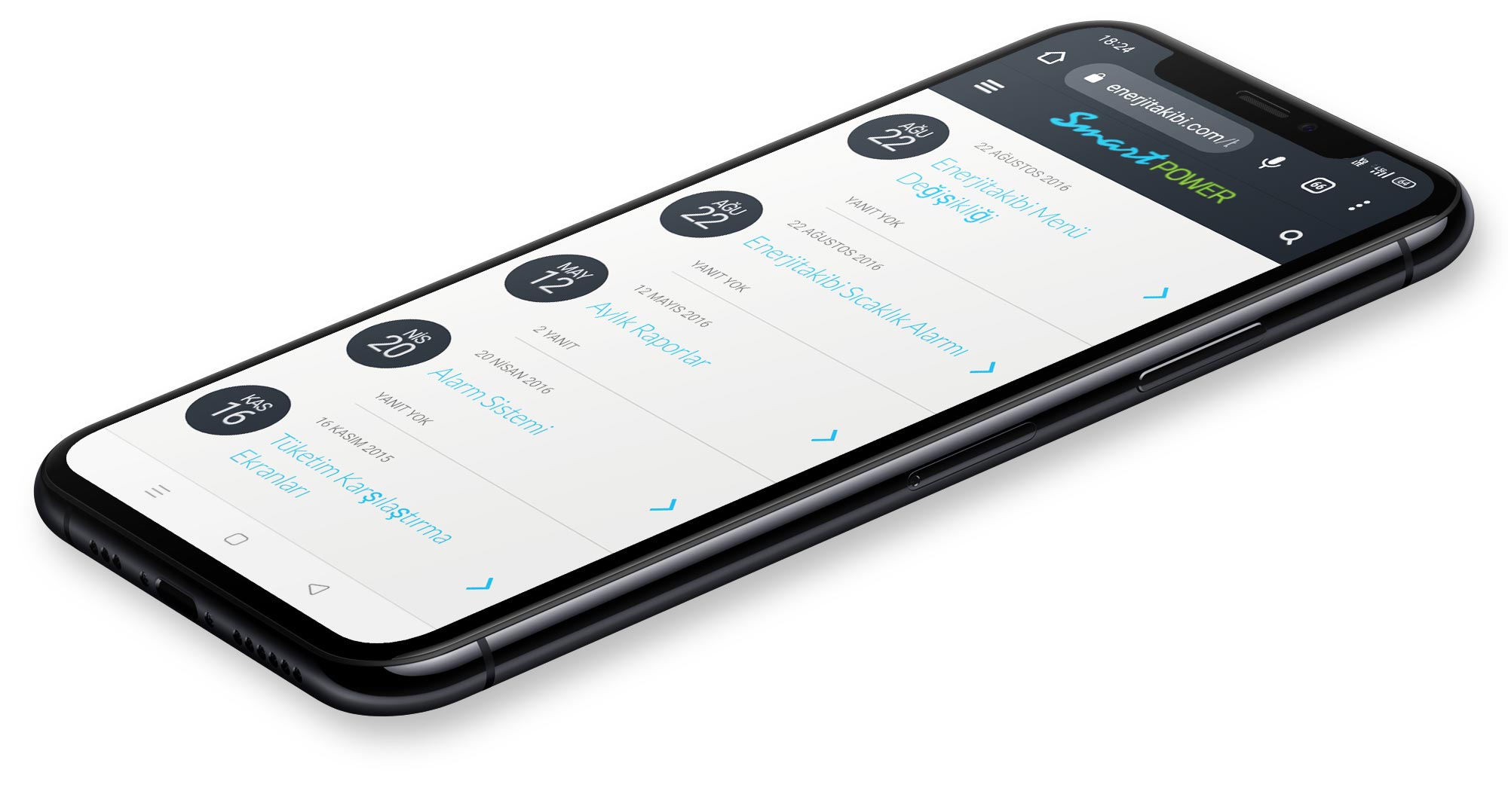 Grup Arge SmartPower Enerji Takibi Mobil Uygulaması